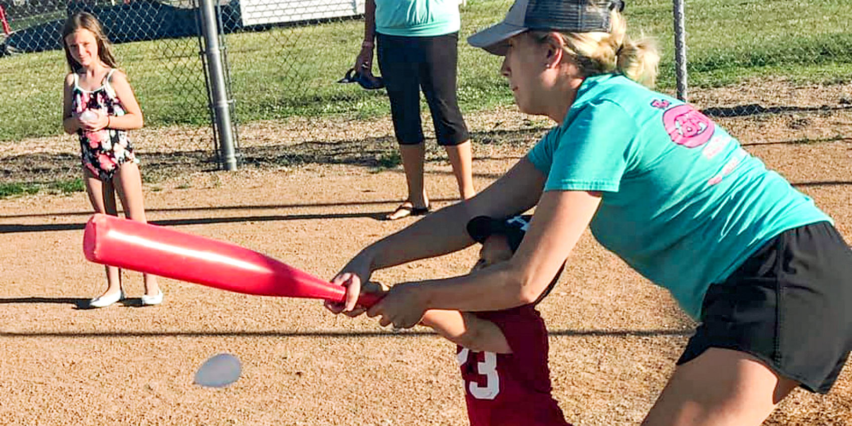 Hawarden library baseball game Pop-Up